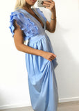 Blake sky blue maxi kjole