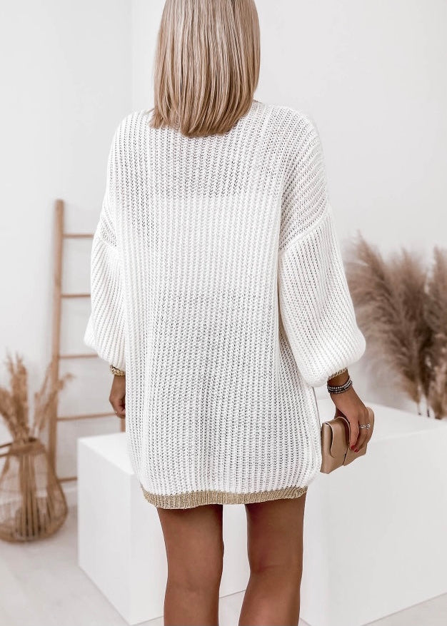Blaire hvid knitted cardigan
