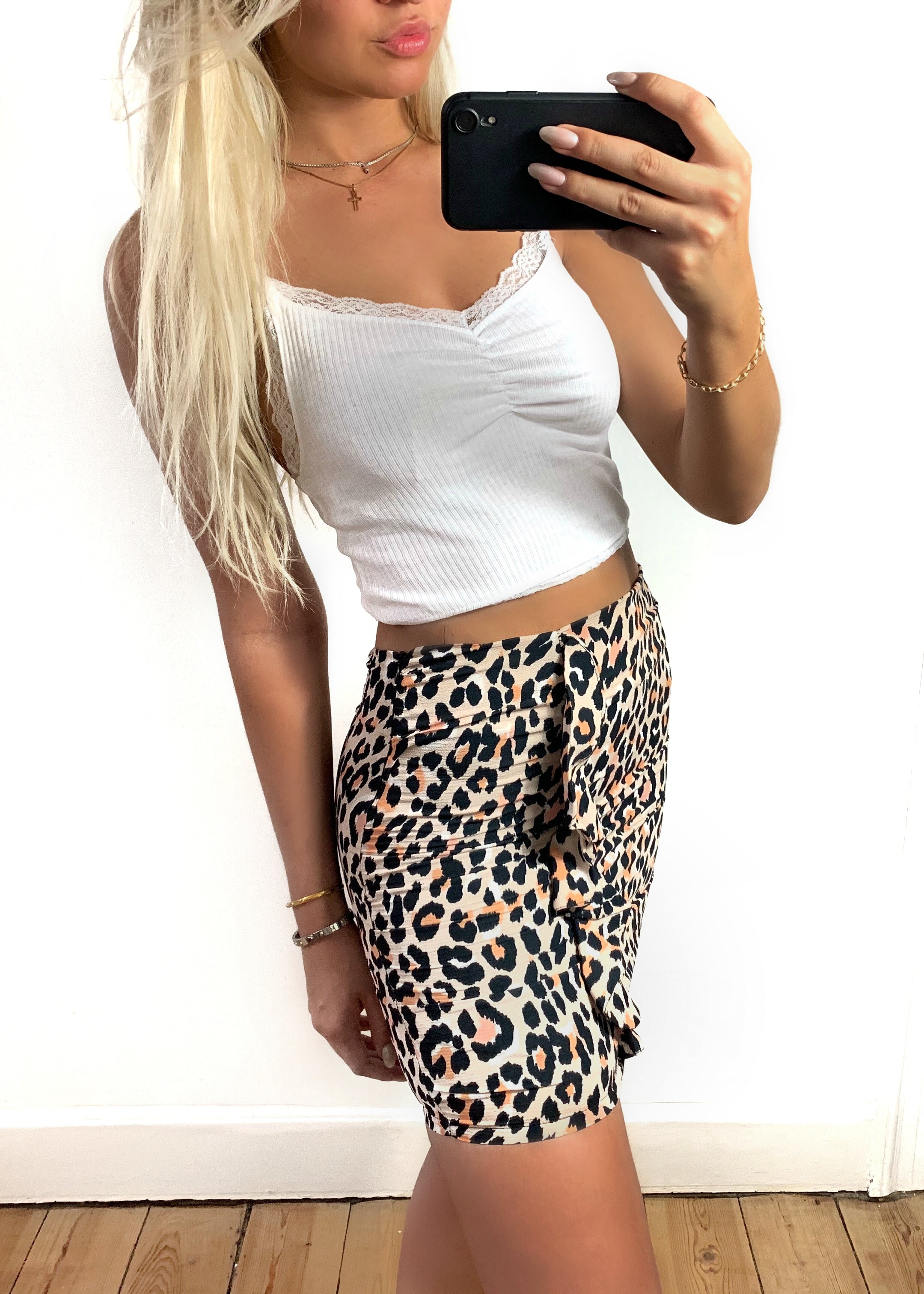 Stella Leopard Nederdel